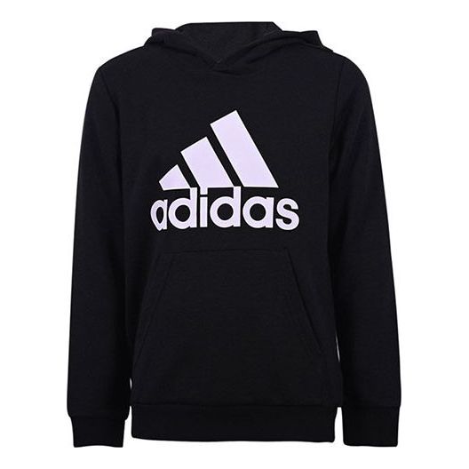 

Худи (GS) adidas B Bl Hd Large Logo Printing Sports Boy Black