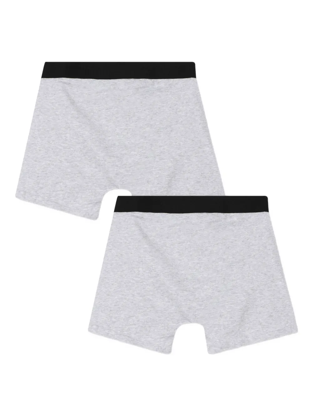 Комплект из двух боксеров с логотипом BOSS Kidswear, серый — фото 2