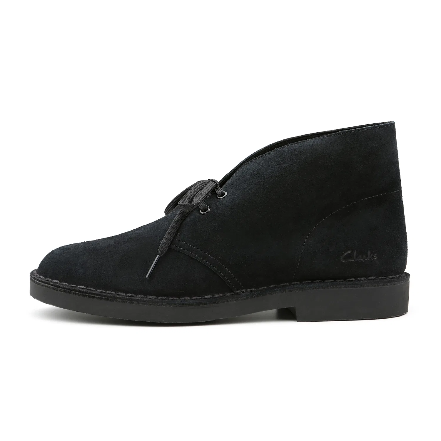Мужские чёрные дезерты Desert Boots Evo от Clarks — фото 2