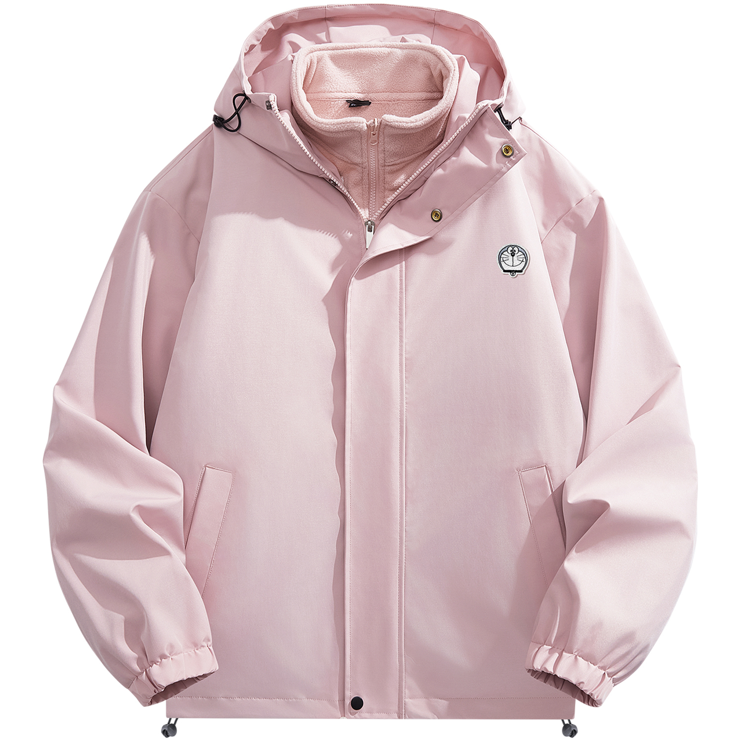 

Doraemon Куртка Unisex, Light Pink (Triple-Layer Thickened Coat)
