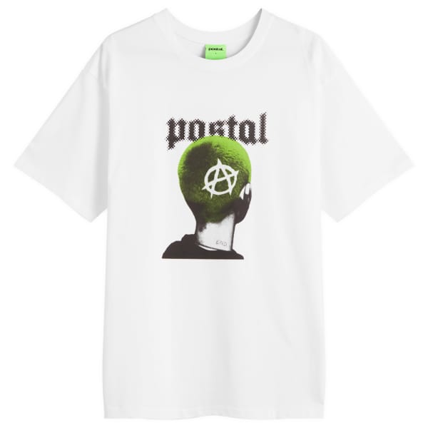 

Футболку не видно - представлено в конце Postal, белый