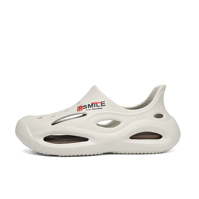 

NANJIREN Клоги унисекс бежево-коричневые, цвет Beige Brown