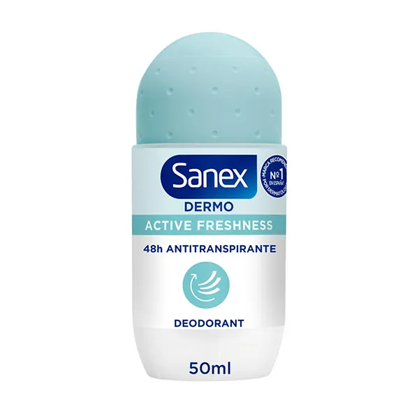 

Шариковый дезодорант-антиперспирант Dermo Active Freshness Sanex, 50 ml