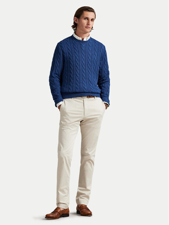 Свитер regular fit 710775885532 Polo Ralph Lauren, синий — фото 2