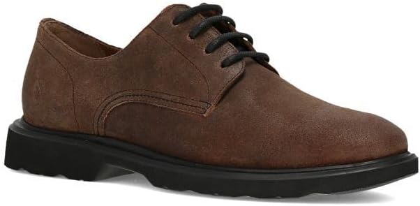 Мужские кожаные туфли Frye Connor Oxford - классические стильные оксфорды, туфли для официальной и повседневной носки, прочные и удобные, Dark Walnut — фото 4