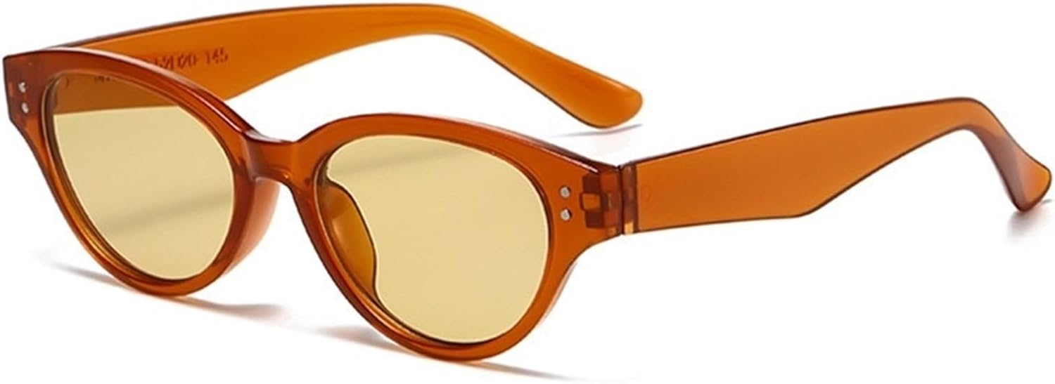 

Солнцезащитные очки для женщин в тонкой оправе для активного отдыха на природе, для поездок на работу и в отпуск, а также солнцезащитные очки для мужчин-водителей Generic, Orange