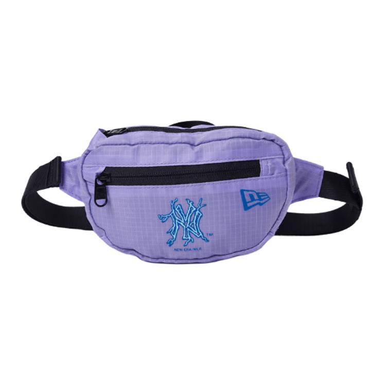 

New Era Бейсбольная кожаная поясная сумка через плечо унисекс фиолетовая, Purple
