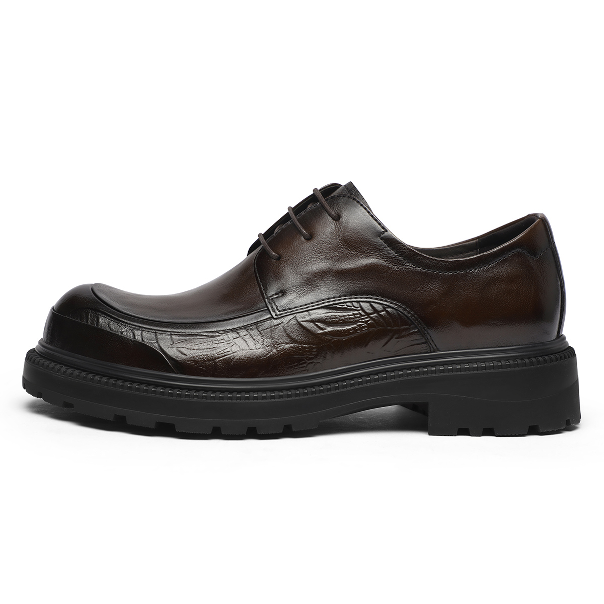 

VOLO Повседневные кожаные туфли мужские низкие коричневые 379A0082D, цвет Brown 379A0082D