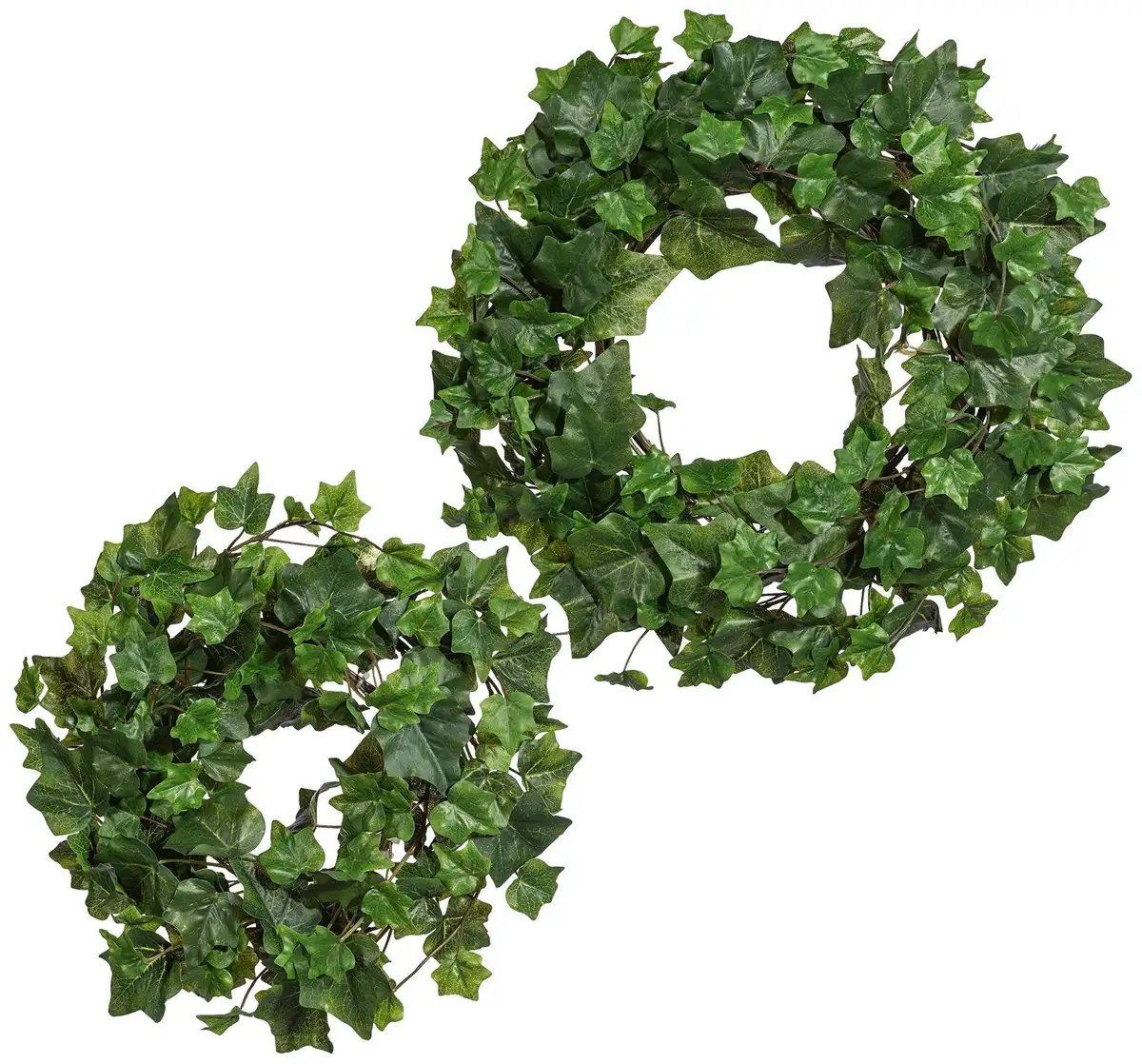 

Креатив зеленое искусственное растение "Плющевой венок" Creativ green Ø/35х44 см, зеленый