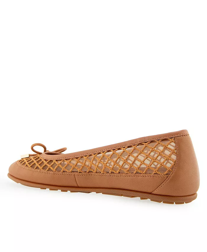 Женские балетки Palma Bow Aerosoles, коричневый/бежевый — фото 2