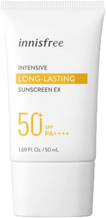 Солнцезащитный крем Intensive Long Lasting Sunscreen EX SPF50+ PA++++ innisfree 60 мл