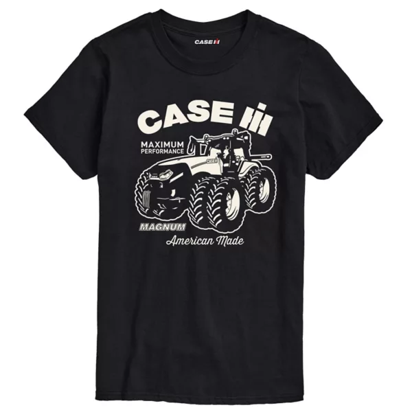 

Мужская футболка Case IH с принтом Licensed Character, черный