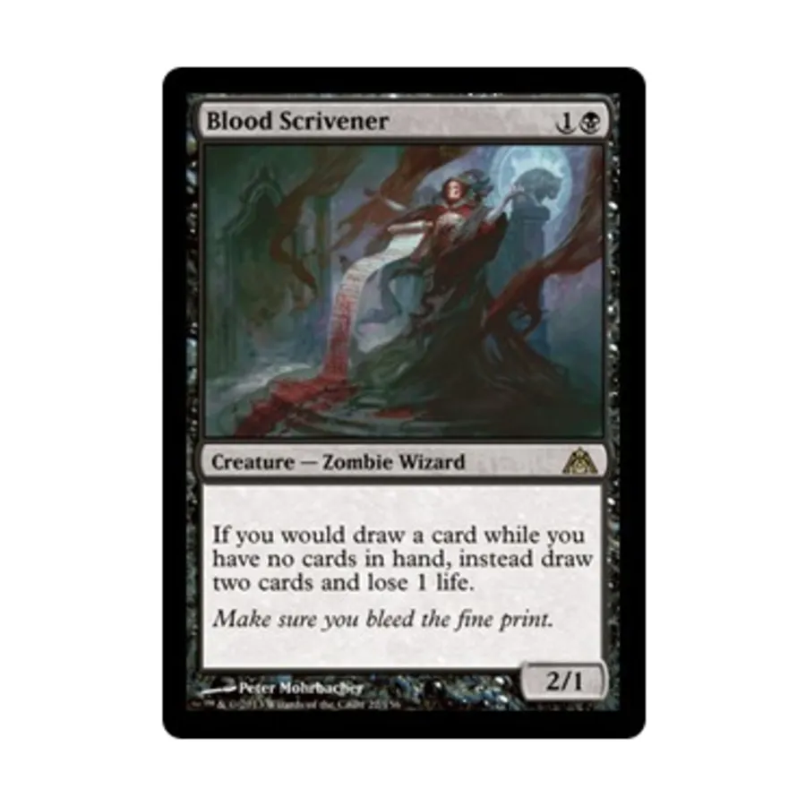 

CCG Писатель крови (клавиша R), MTG - Dragon's Maze
