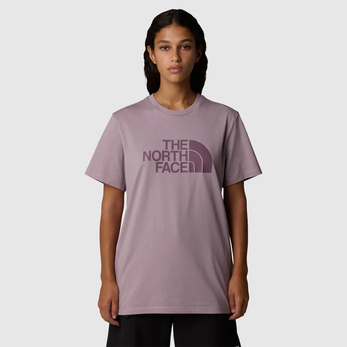 

Футболка свободного кроя для женщин The North Face, фиолетовый