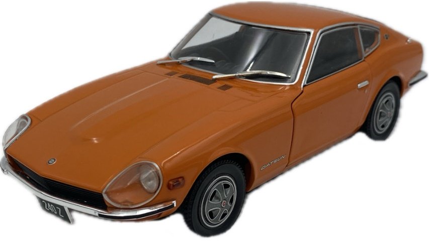 

Datsun 240 Z 1969 модель 124198 WhiteBox 1:24 оранжевый