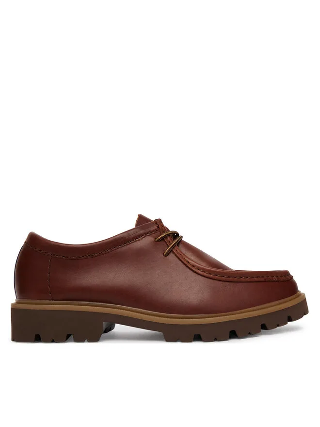 Clarks Низкие коричневые туфли Cleyhill Seam 26186417