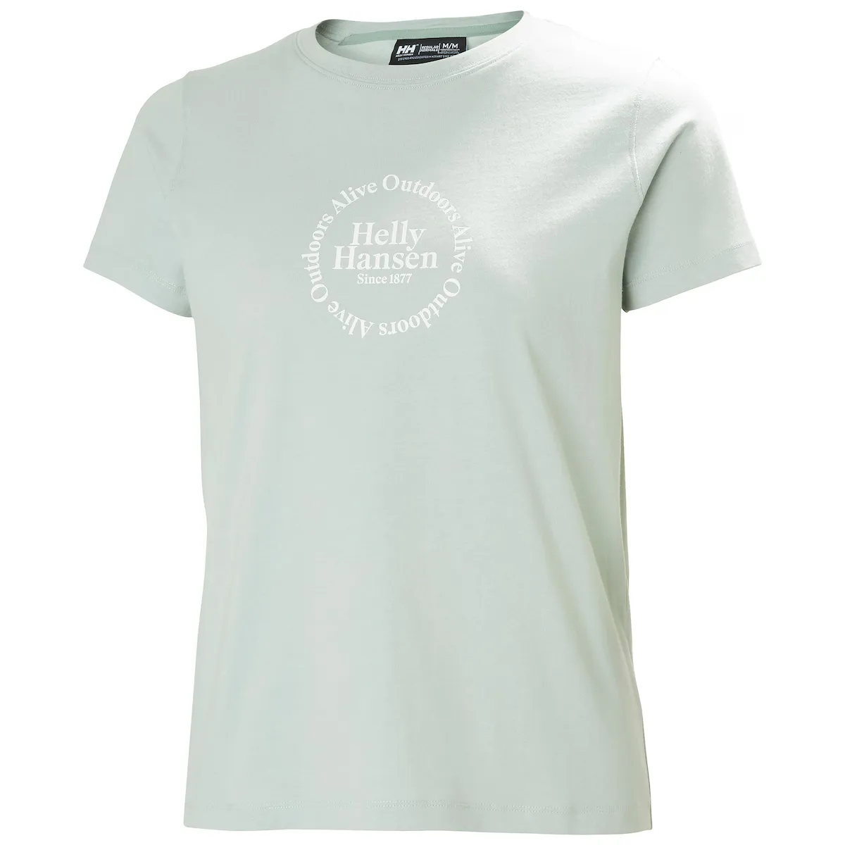 

Футболка Helly Hansen женская W Core Graphic 2.0, зеленый