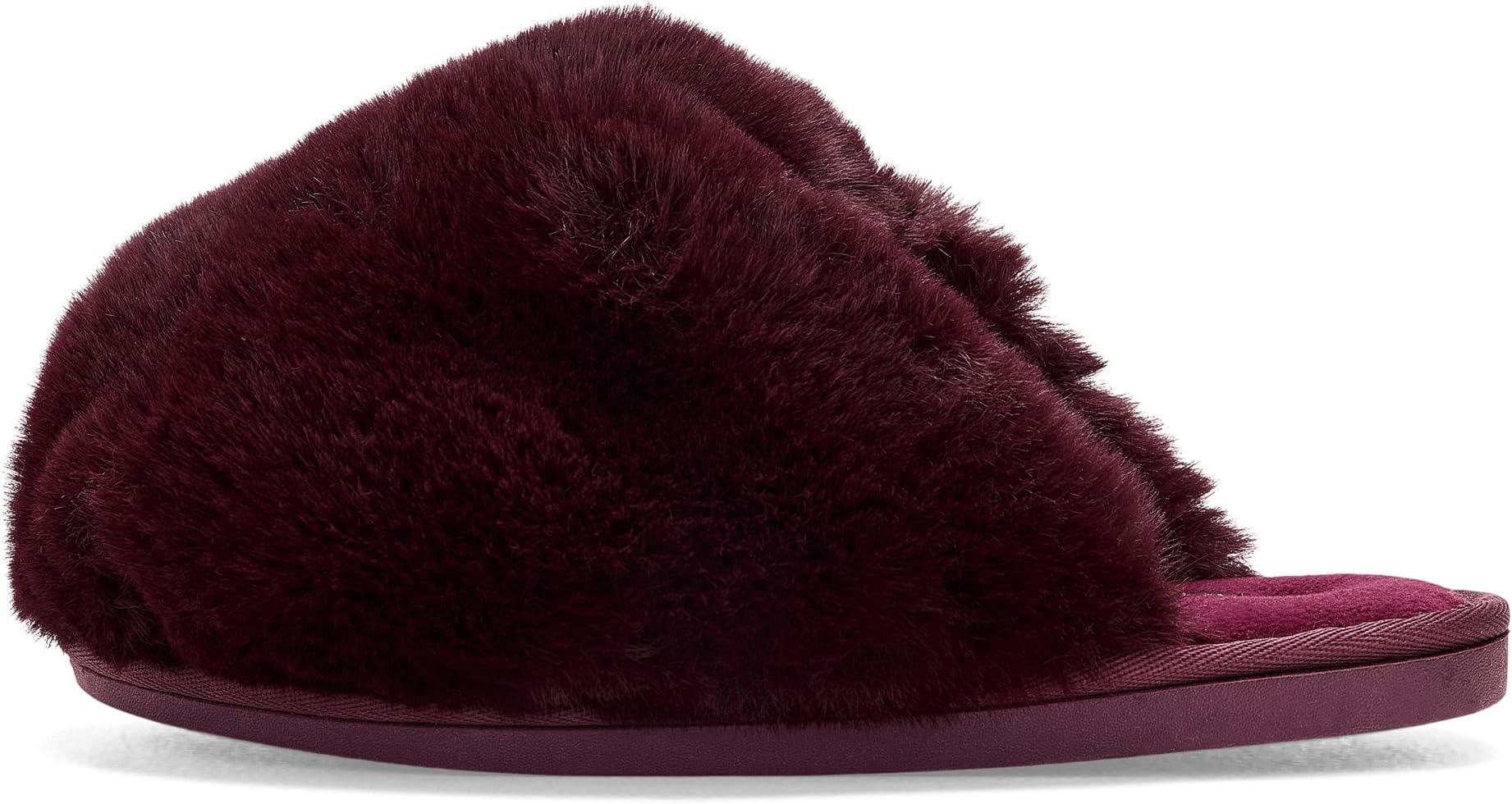 Тапочки Free People Women's Snowball Slippers, Cabernet Faux Fur — фото 4
