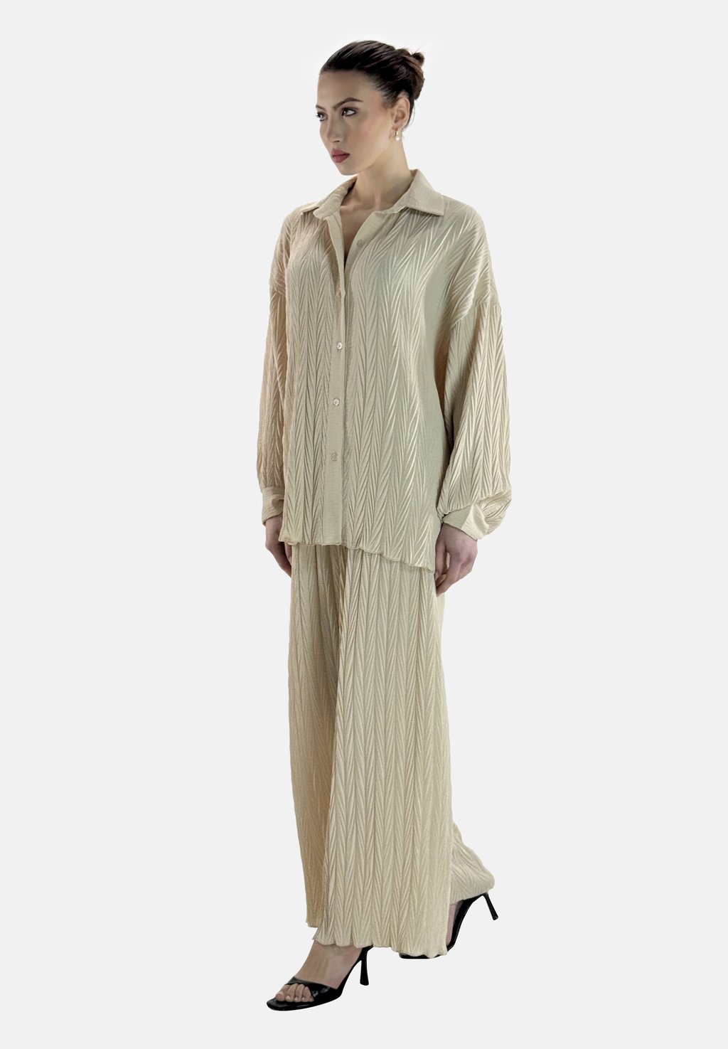 

Блузка на пуговицах LANGESSET - Trousers Elara, бежевый