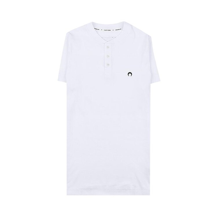 

Рубашка Marine Serre Organic Henley 'White', белый