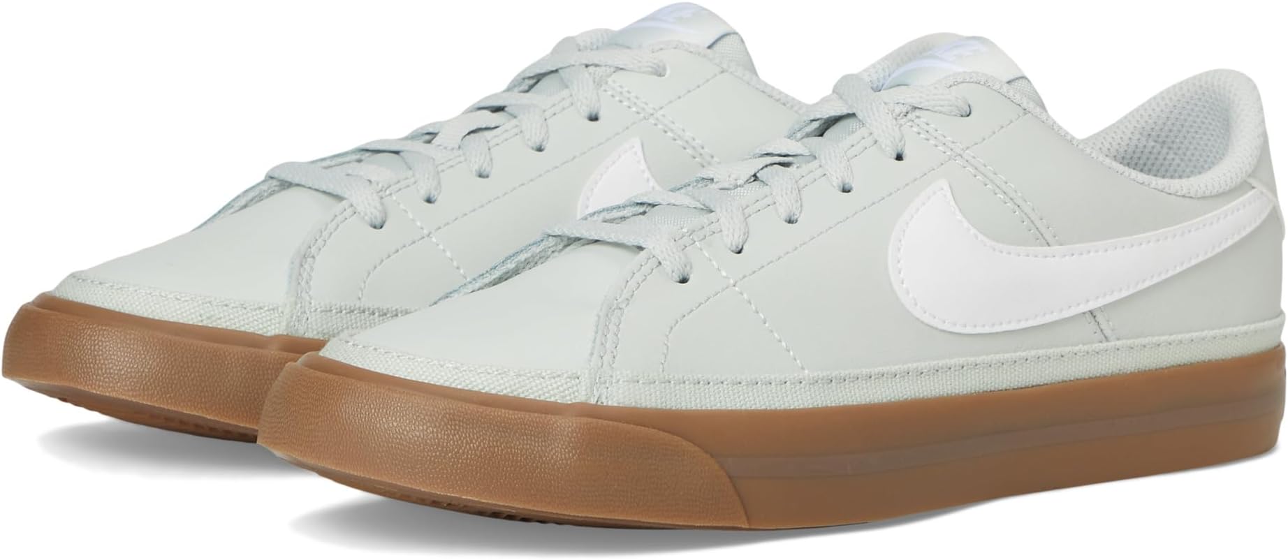 

Кроссовки Nike Kids Court Legacy, цвет Light Silver/White/Gum Dark Brown