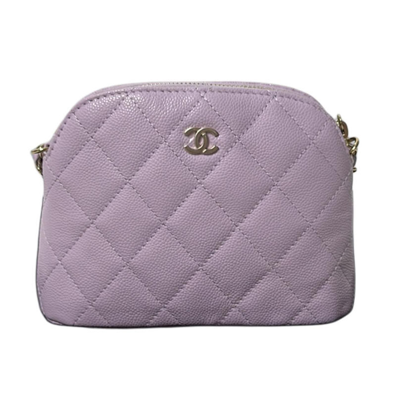 

CHANEL Сумка через плечо, женская, light purple, calfskin