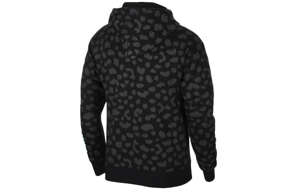 Толстовка Air Jordan Wings Fleece Hoodie 'Black', черный — фото 2