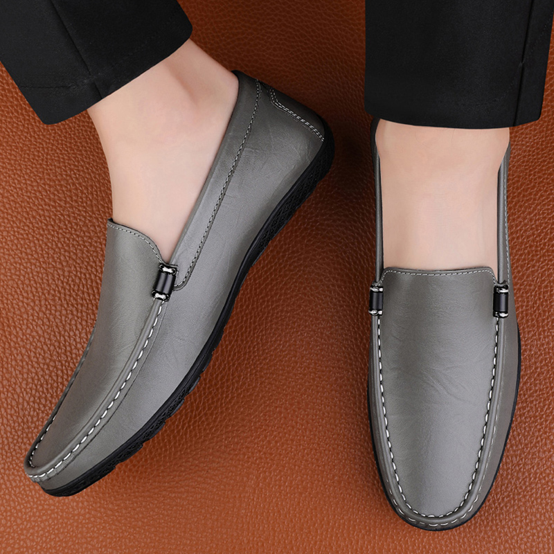 Devanro Мужские повседневные кроссовки Low Top серые, цвет Gray — фото 2