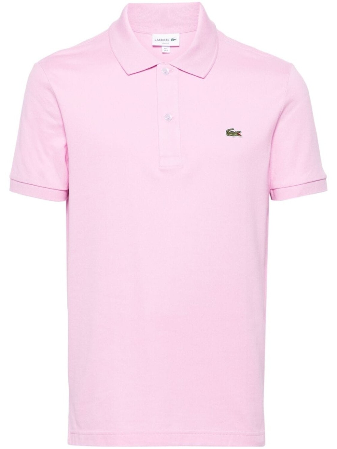

Lacoste рубашка поло с вышитым логотипом, розовый