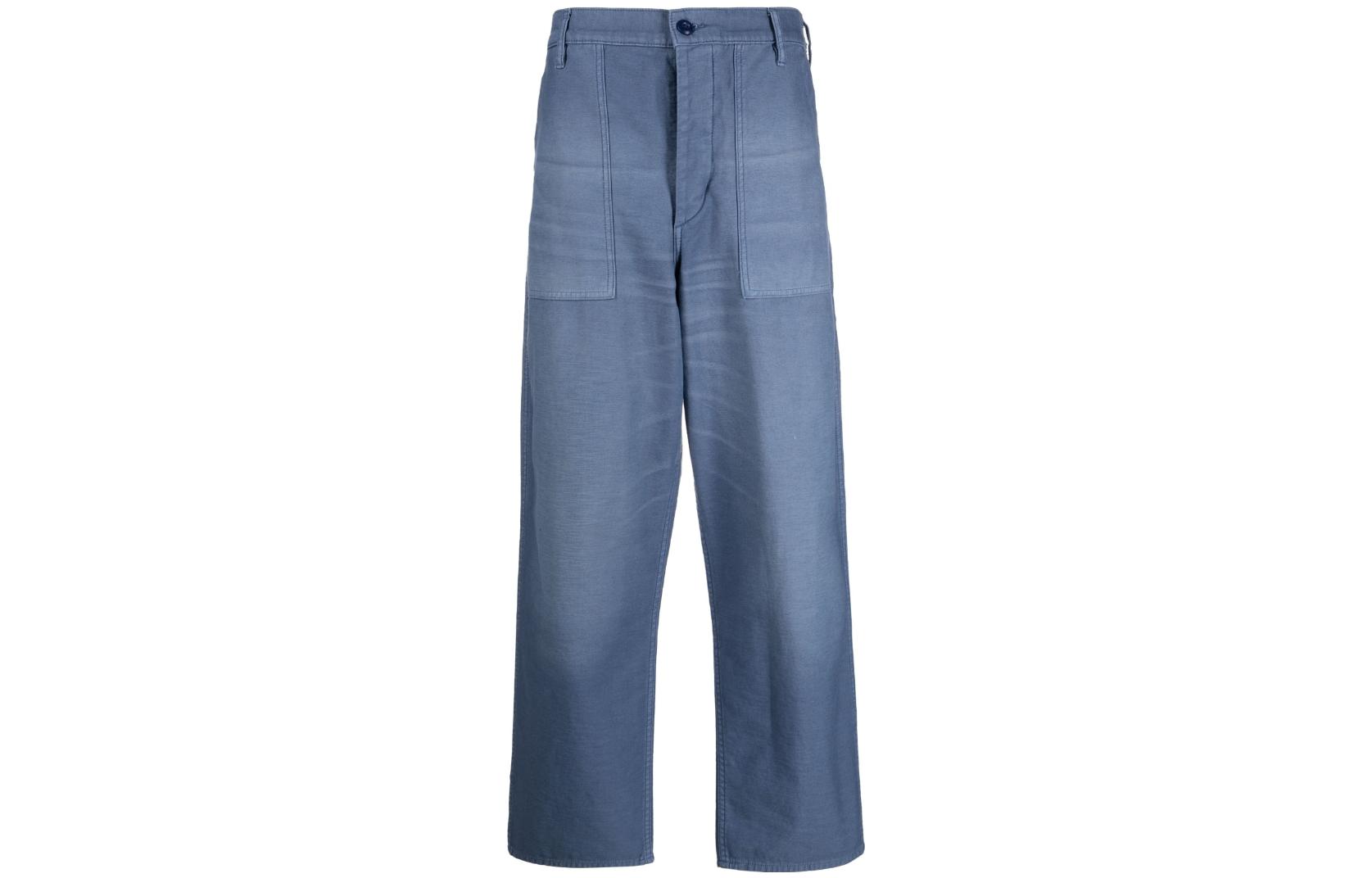 

Джинсы с пуговицами и широкими штанинами Polo Ralph Lauren, Хаки