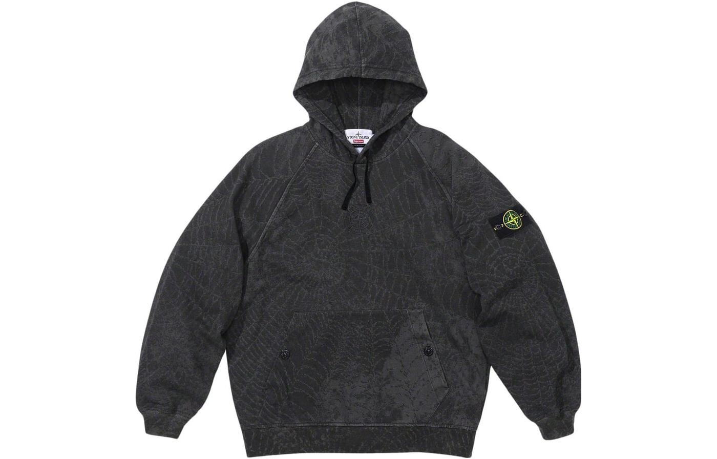

Stone Island X STONE ISLAND FW23 Совместная толстовка унисекс Supreme, зеленый