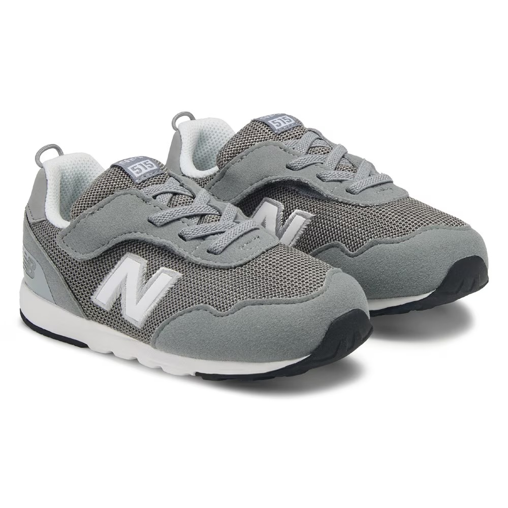 

Детские ретро-кроссовки 515 toddler от New Balance, grey/white