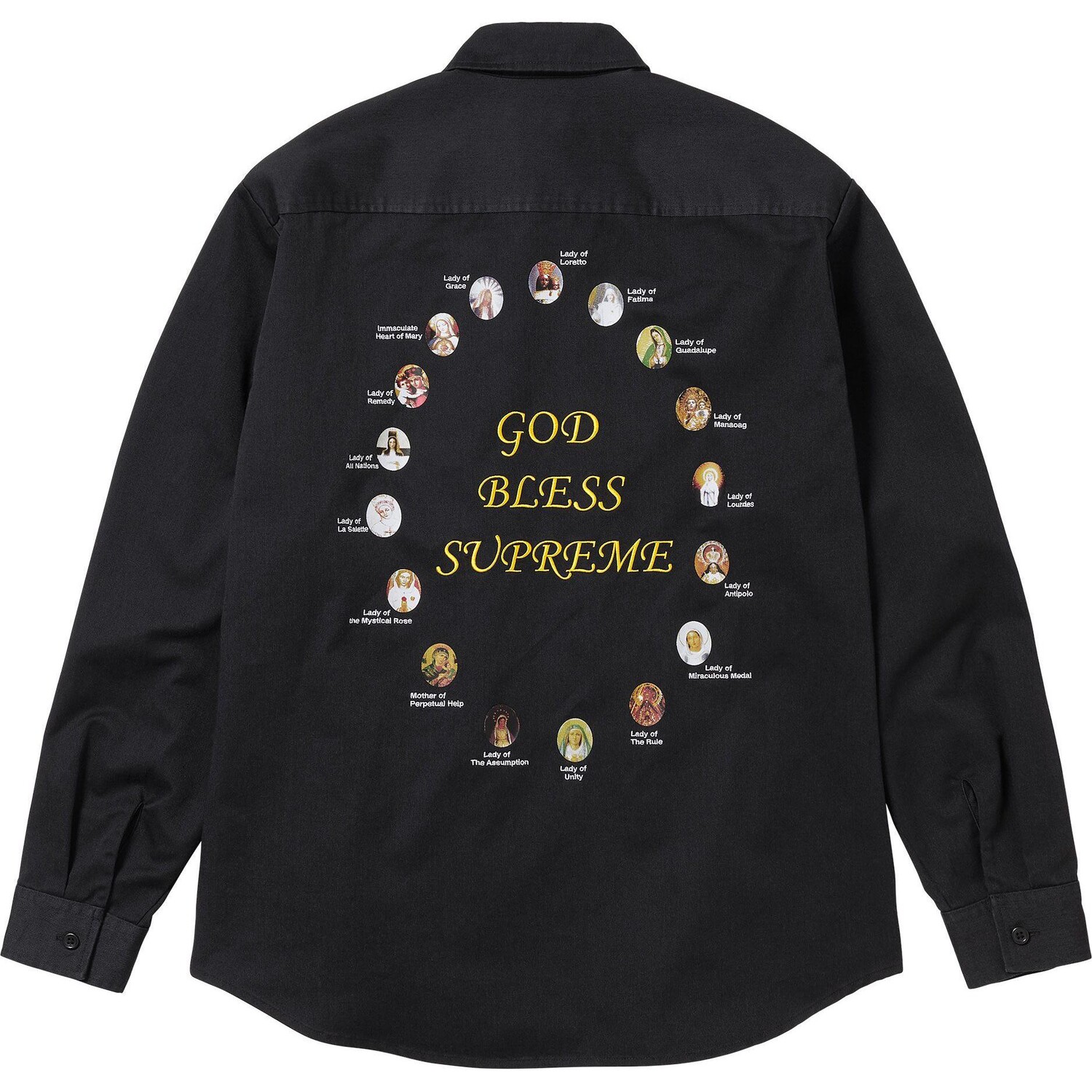 

SS24 Рубашка унисекс Supreme, хаки