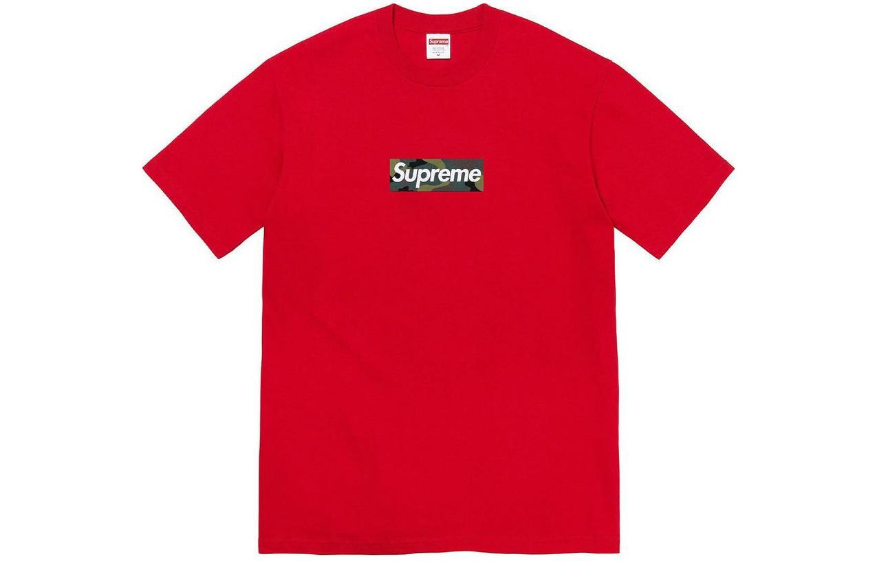 Футболка Supreme с логотипом Box FW23, красная/красная — фото 3