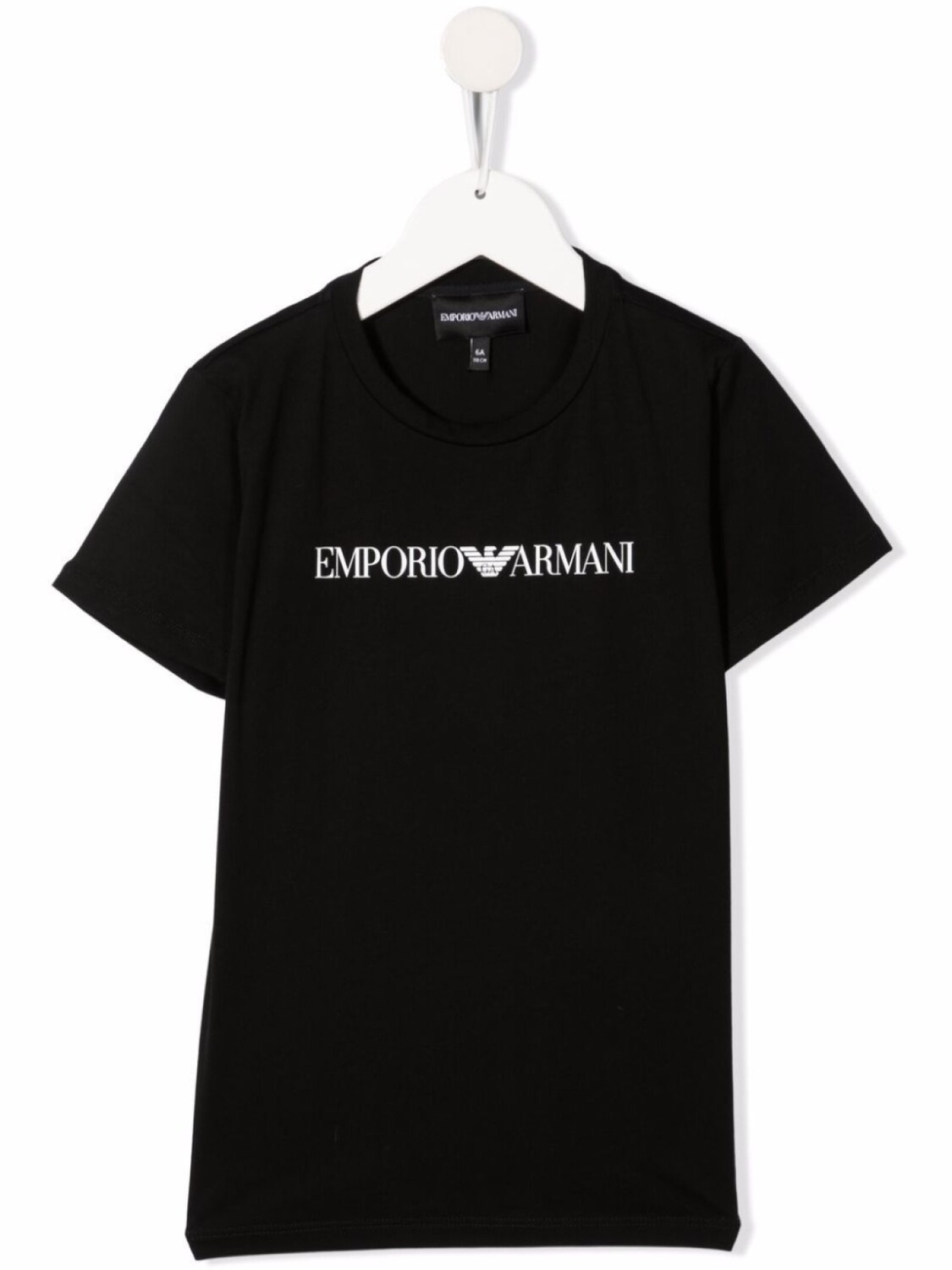 

Emporio Armani футболка с логотипом, черный