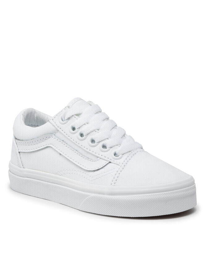 Тканевые Кроссовки Vans, белый — фото 2