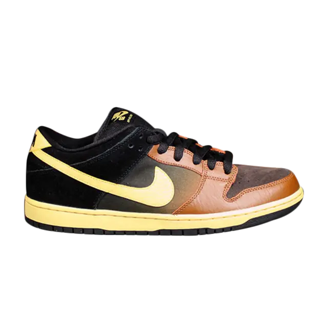 

Кроссовки Nike Dunk Low Premium SB 'Black And Tan', коричневый