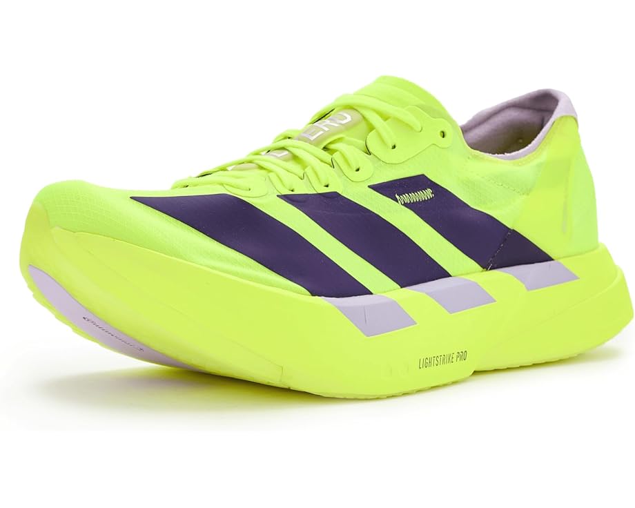 

Мужские кроссовки для бега Adidas adizero adios pro 4 Adidas Running, Solar Yellow/Aurora Plum/Powder Plum