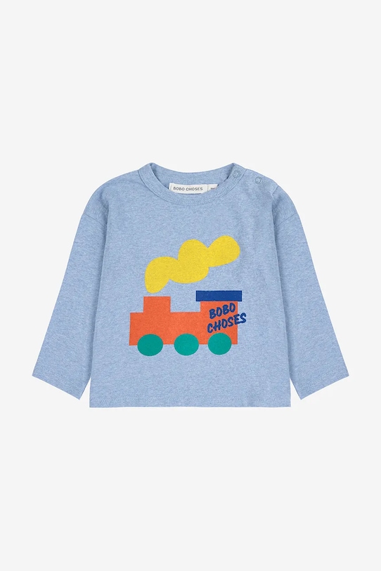 

Детская хлопковая кофта Choo Choo Bobo Choses, синий