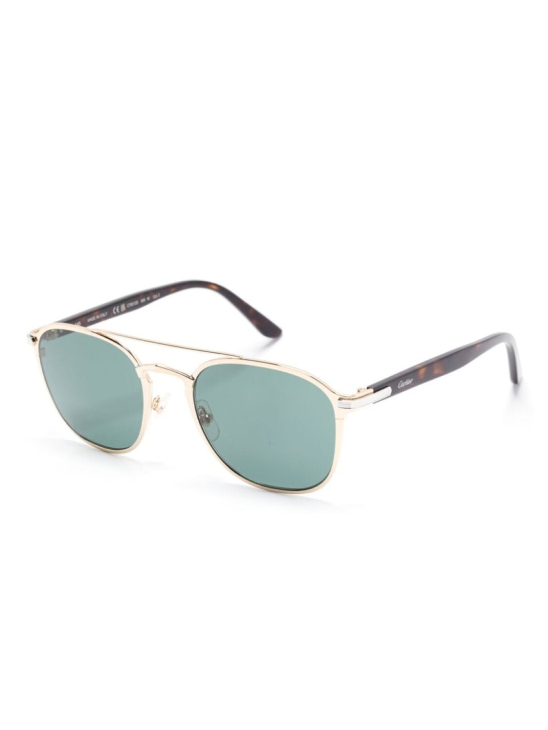 

Cartier Eyewear солнцезащитные очки C de Cartier, золотой