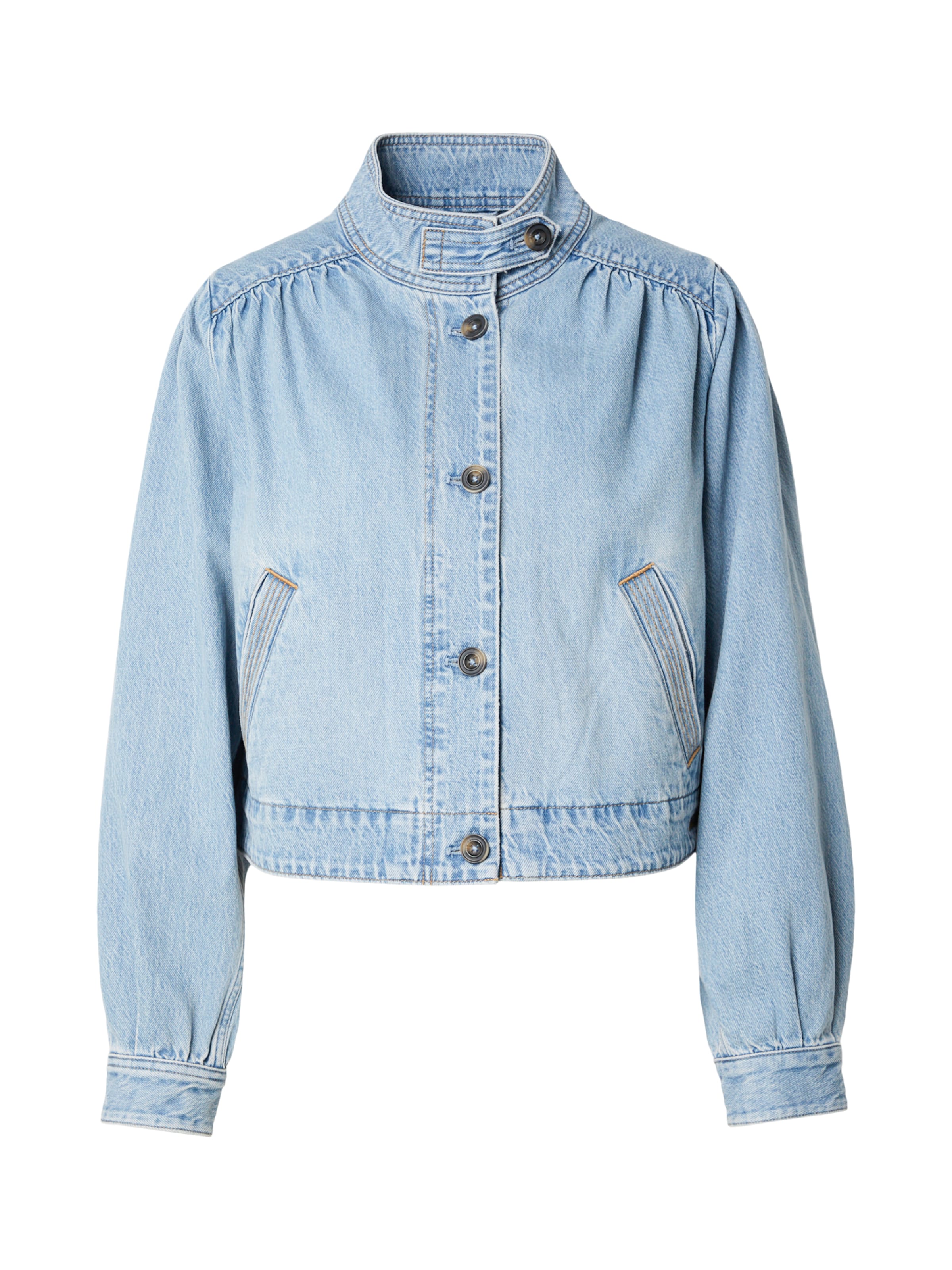 

LEVI'S Куртка межсезонная 'Parker Pretty Short Coat' в синем дениме