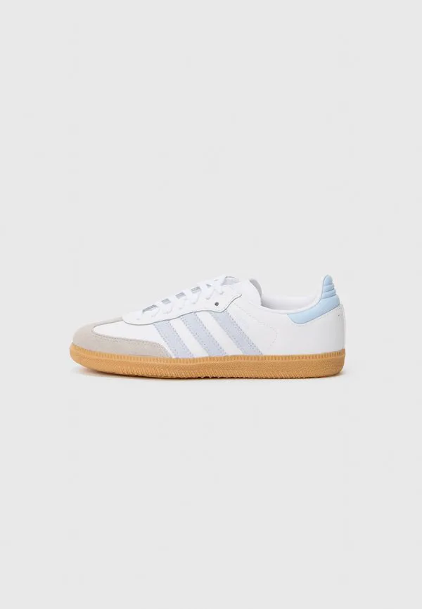 Кроссовки samba унисекс Adidas Originals, White/Crystal Sky/Gum