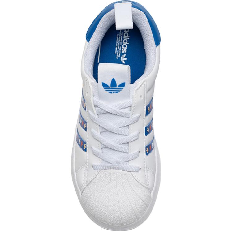 Детские кроссовки для скейтбординга ADIFOM SUPERSTAR 360 C (дошкольные) Adidas Originals, белый — фото 3