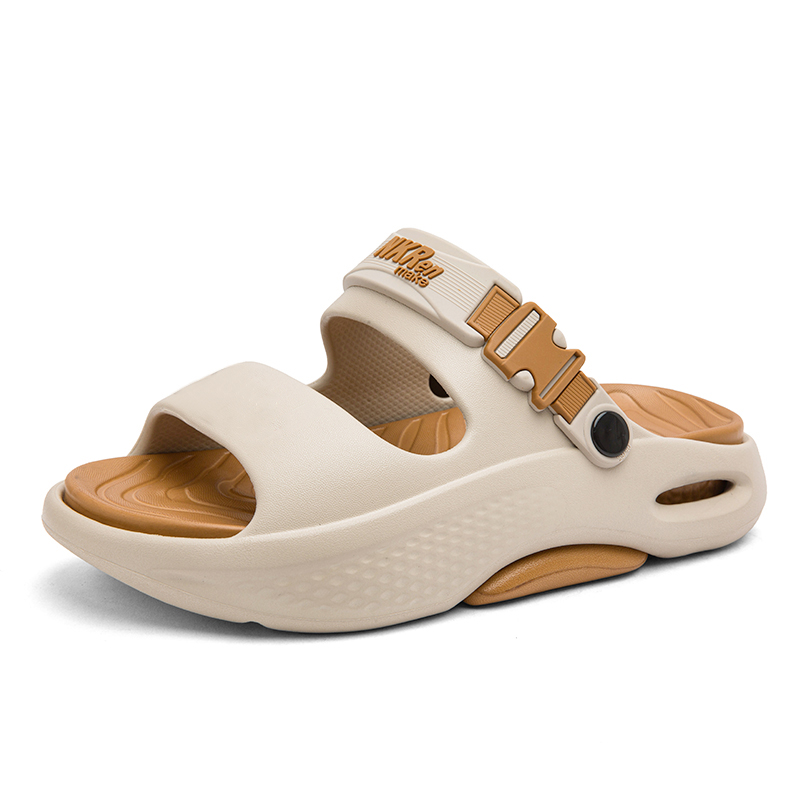 

NANJIREN Пляжные сандалии мужские хаки/коричневые, цвет Khaki Brown