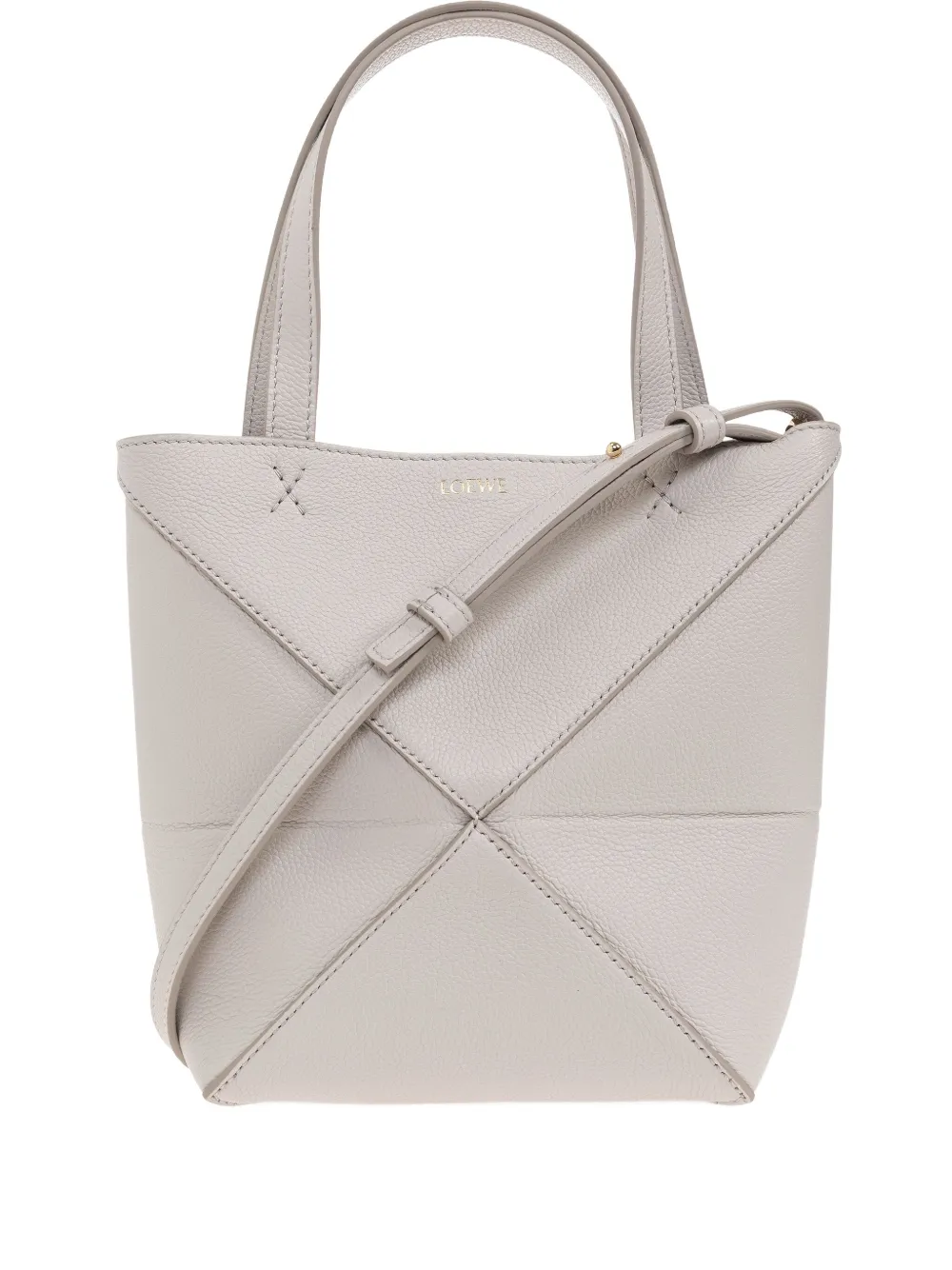

Сумка-тоут из кожи LOEWE, серый