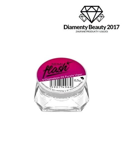

Эффект Хамелеон SemiFlash Chameleon Purple Viper 05 - 0,5г Semilac
