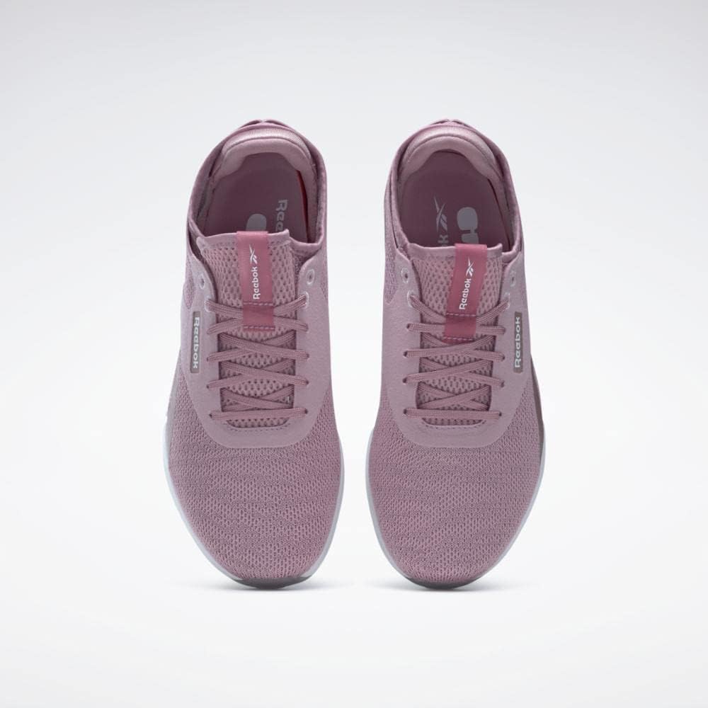 Кроссовки для ходьбы Reebok Dailyfit DMX 2.5 унисекс, белый/сиреневый — фото 4