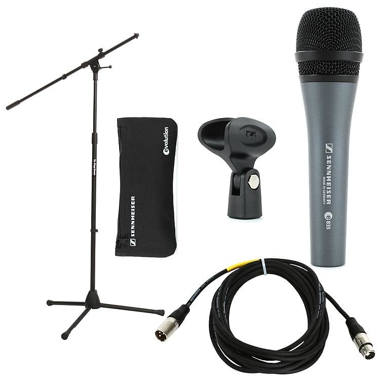 

Комплект кардиоидного динамического микрофона Sennheiser e835StdCab