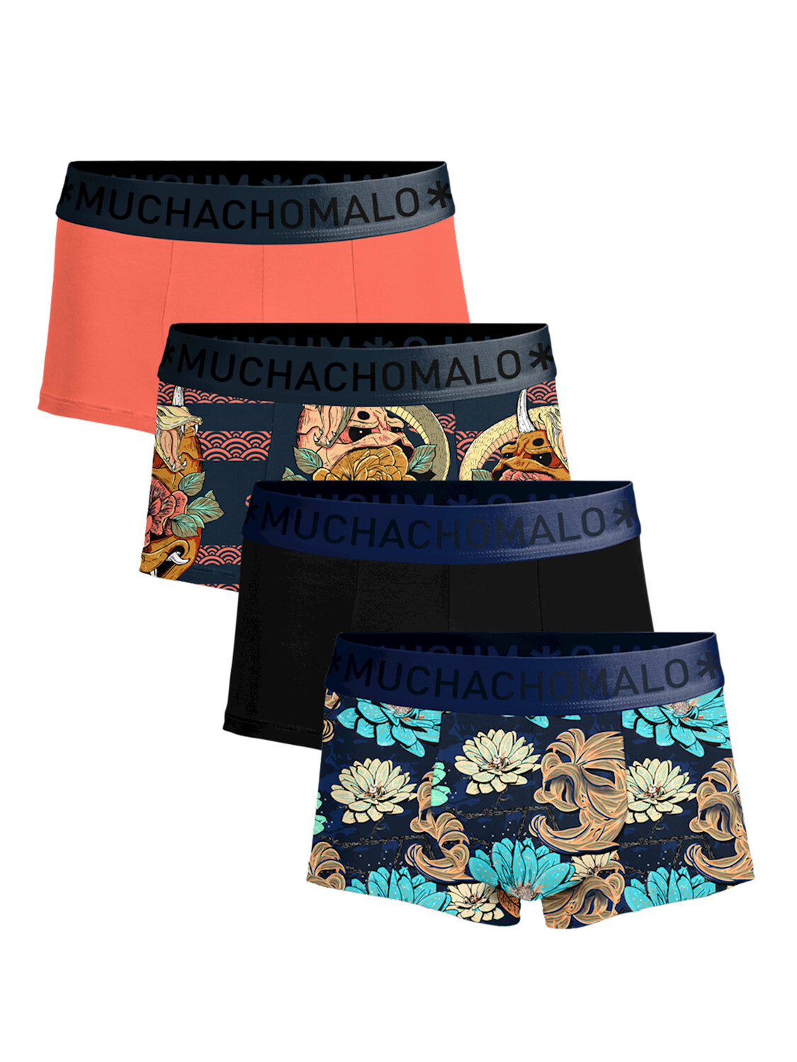 

Боксеры Muchachomalo 4er-Set: Boxershorts, разноцветный