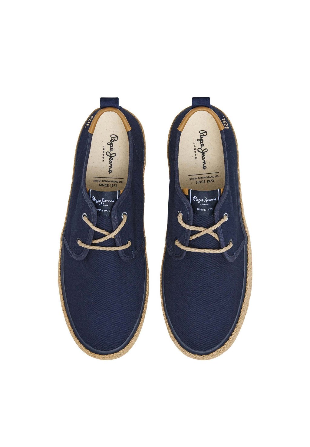 Ботинки на шнуровке PORT TOURISTS - Espadrilles Pepe Jeans, темно-синий — фото 3